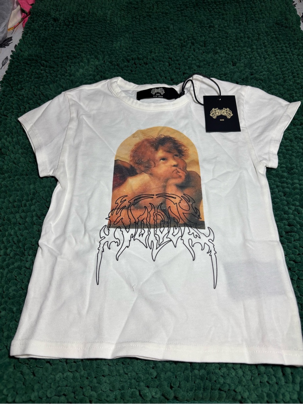 Darc Sport  Cream Above Baby Tee